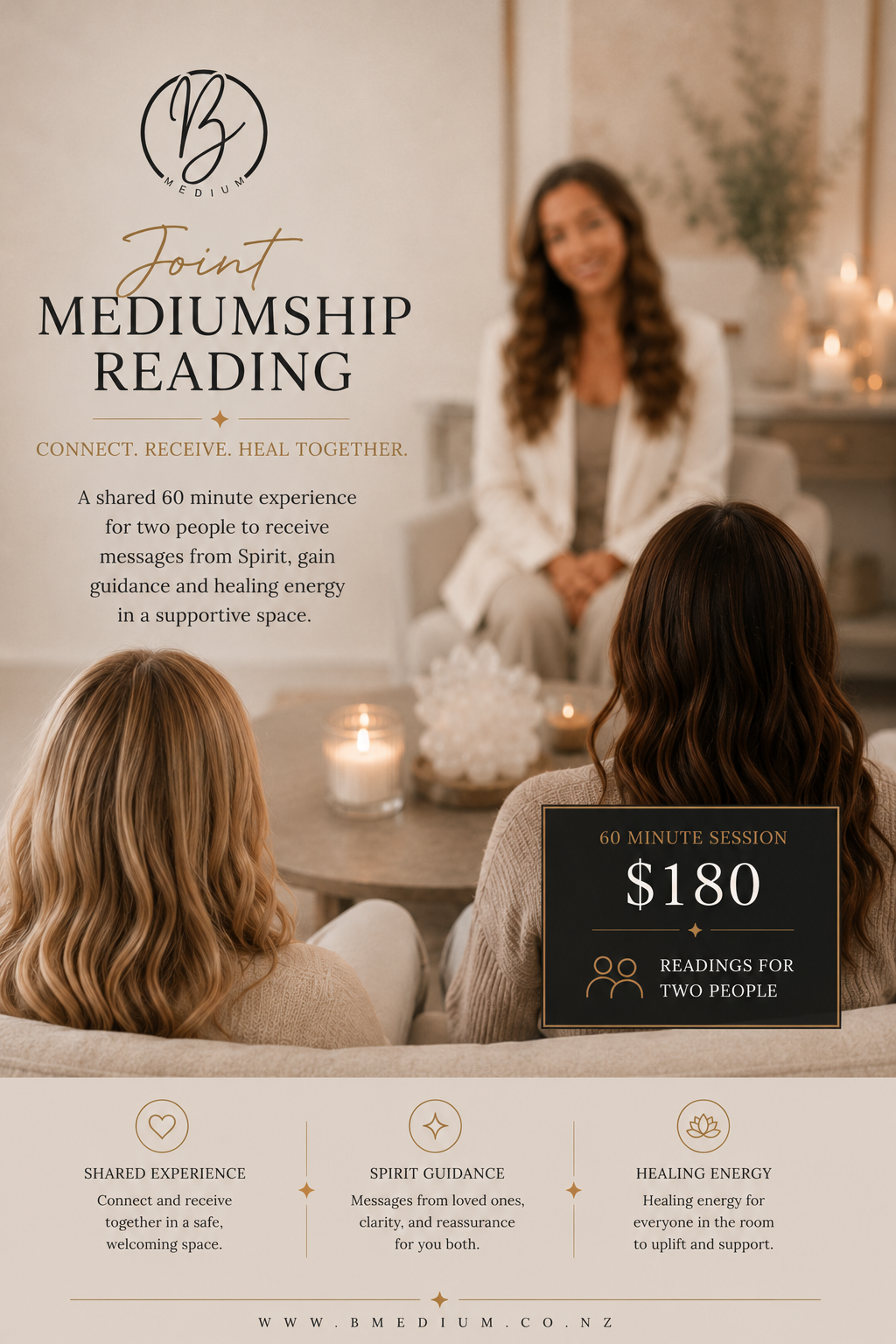 Joint Mediumship Reading 60 Min